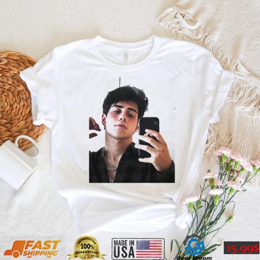 Benji Krol selfie graphic shirt