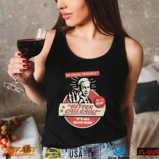 Better Call Saul All Good Man Active T Shirt
