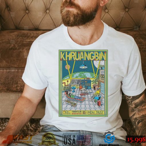 Khruangbin toronto Canada august 2 2022 with men I trust poster shirt