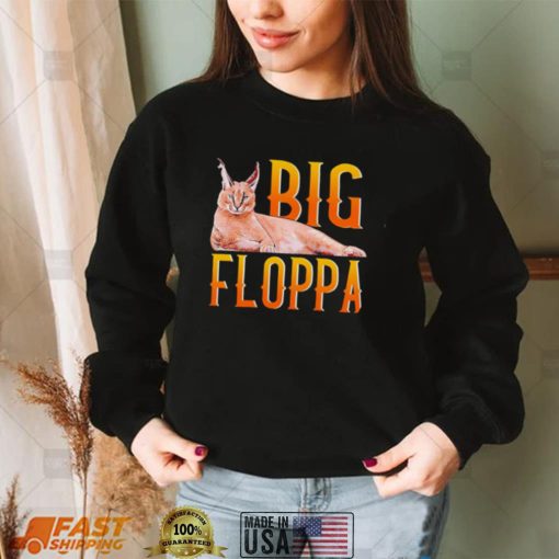 Big Floppa Caracal cat shirt