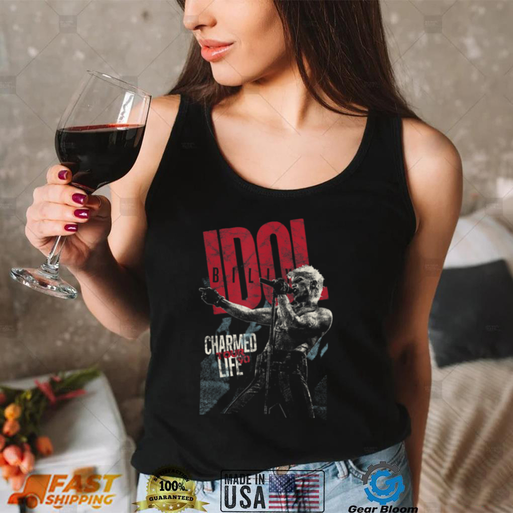Billy Idol Charmed Life T Shirt Billy Idol Charmed Life T Shirt