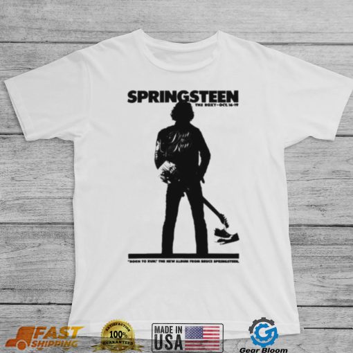 Born To Rock Concert Run Springsteen shirt