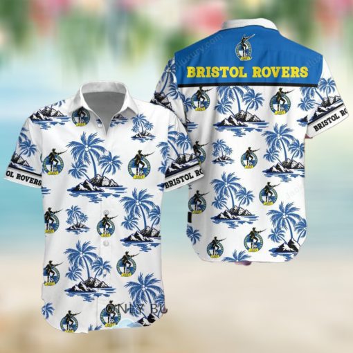 Bristol Rovers Island Hawaii Shirt, Short