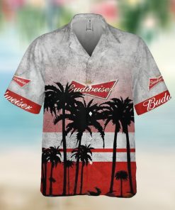 Budweiser Beer All Over Print Hawaiian Shirt