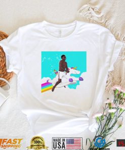 Bukayo Saka riding Unicorn meme shirt
