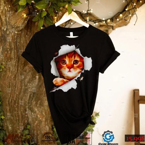 Cat Torn Cloth shirt