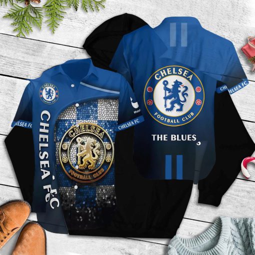 Chelsea 3D The Blues Hawaiian Shirt