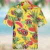 Trucker Vacation Hawaiian Graphic Print Short Sleeve Hawaiian Shirt