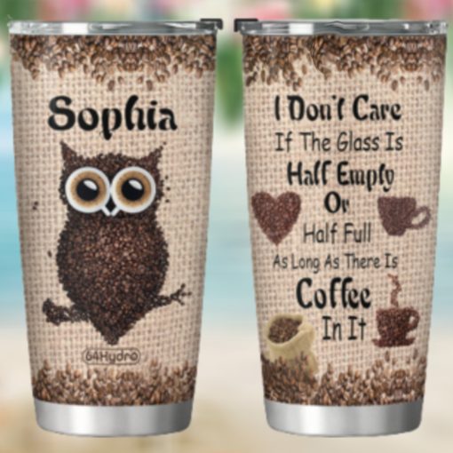 Coffee_Owl_Personalized_TTR2310013_Stainless_Steel_Tumbler2 removebg preview