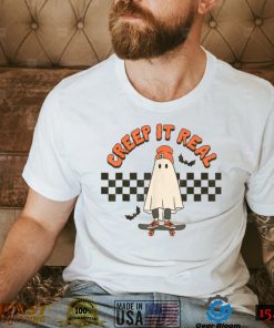 Creep it real Ghost Boy Vintage Retro Halloween Fall Season T Shirt