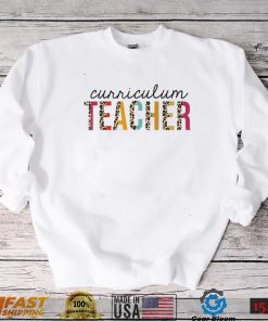 Curriculum Teacher Leopard Print Funny Teaching Appreciation T Shirt