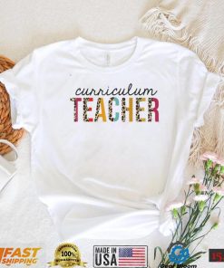 Curriculum Teacher Leopard Print Funny Teaching Appreciation T Shirt