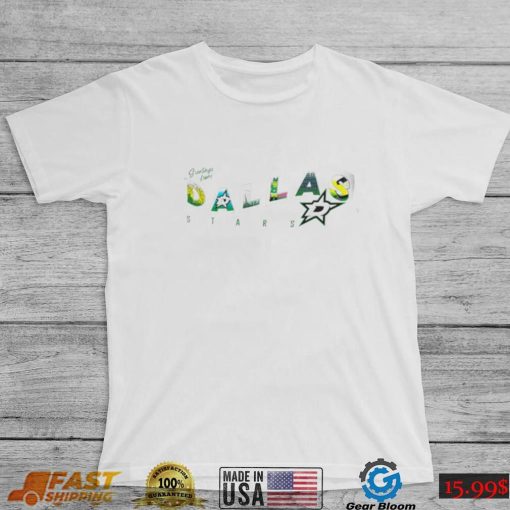 Dallas Stars Erin Andrews greetings from muscle 2022 shirt