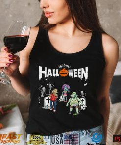 Dancing Zombies Skeletons In A Cemetery Halloween Unisex Sweatshirt