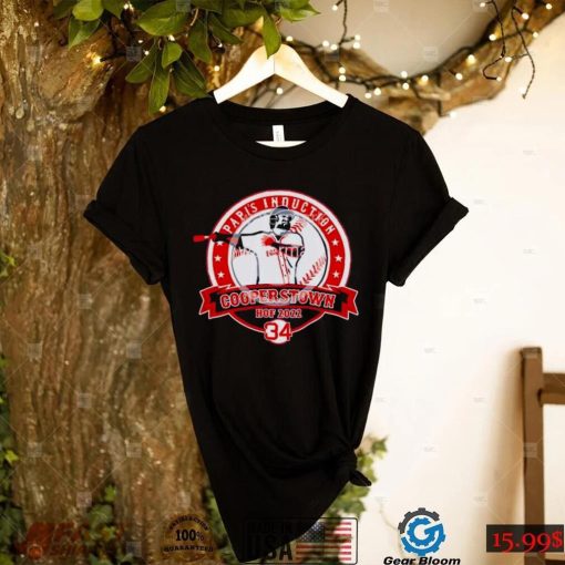 David Ortiz 2022 Hall of Fame Induction Cooperstown Shirt