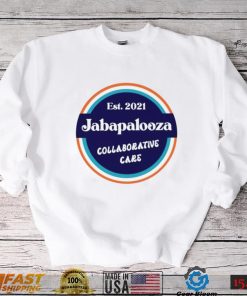 Est 2021 jabapalooza collaborative care logo T shirt