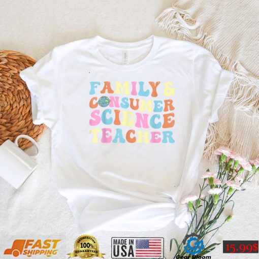 Family and Consumer Science Facs Teacher Back To School T Shirt