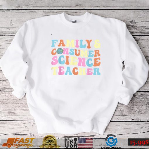 Family and Consumer Science Facs Teacher Back To School T Shirt