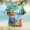 Tropical Beach Pattern Boat Hawaii Shirt removebg preview