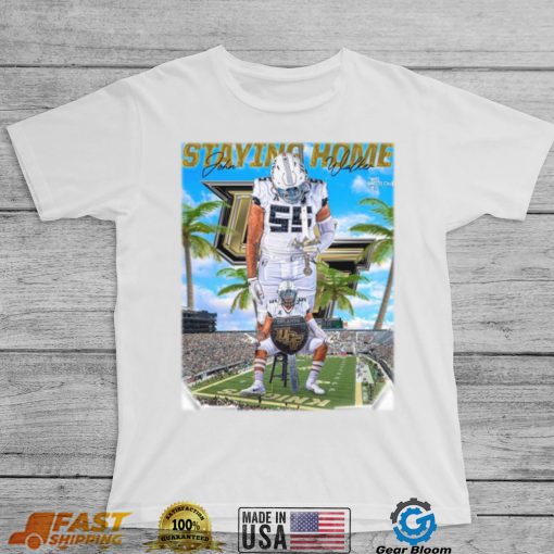 Four Star DR John Walker commits to orlando UCF Stay home signatures shirt