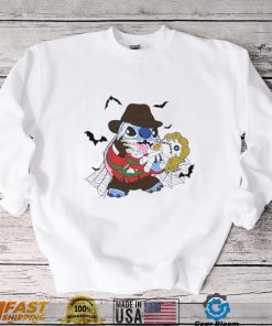 Freddy Krueger Stitch Halloween shirt