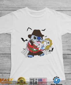 Freddy Krueger Stitch Halloween shirt