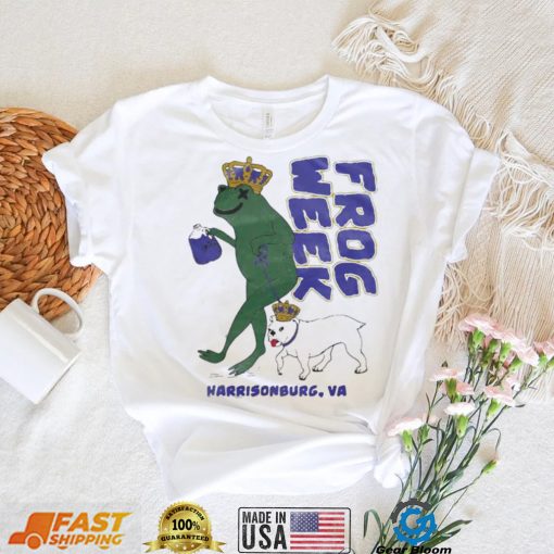 Frog Week Harrisonburg Va Shirt