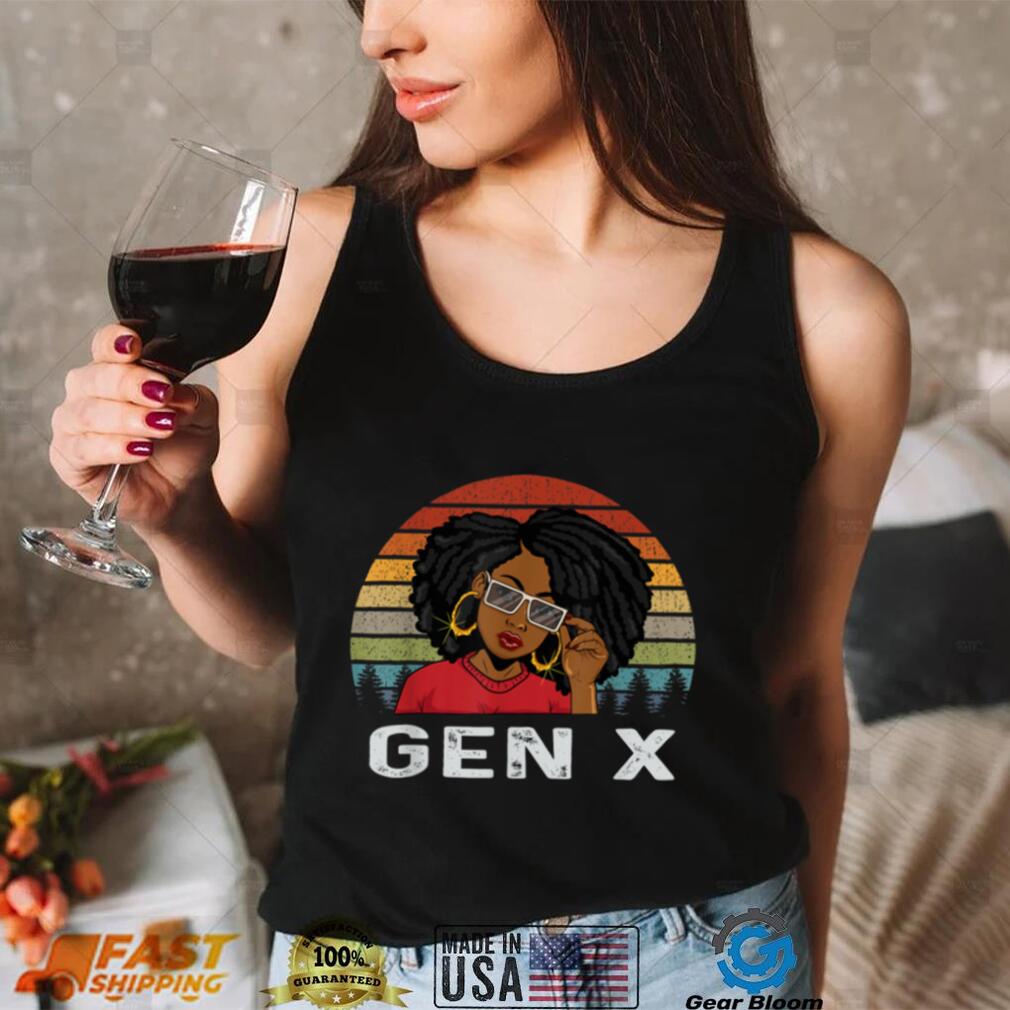 Gen X Melanin African American Black Generation X T Shirt, hoodie ...