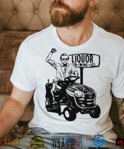 George Jones liquor fer wine ice shirt