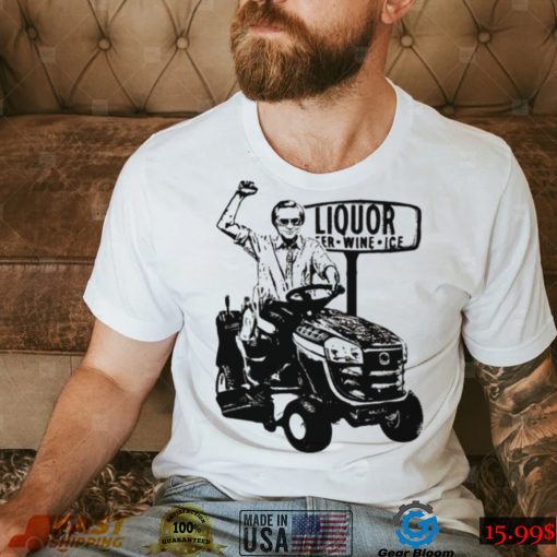 George Jones liquor fer wine ice shirt