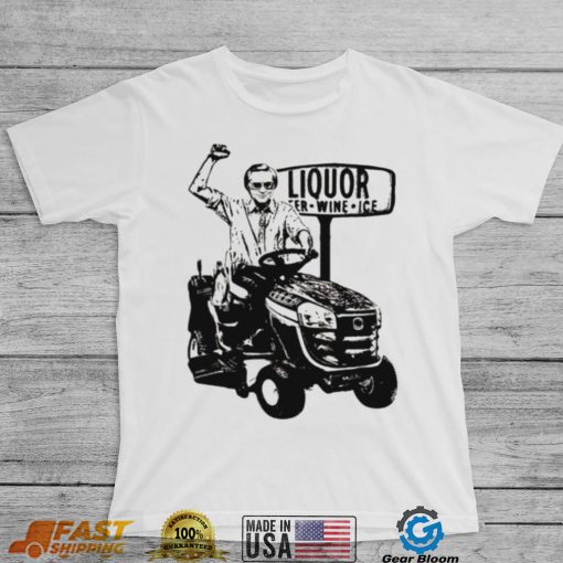 George Jones liquor fer wine ice shirt