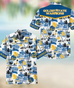 Golden State Warriors 3D Goldblooded Hawaiian Shirt