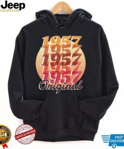Original 1957 Design   For Men and Women Born in 1957 Sweatshirt