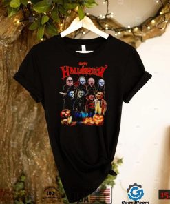 Happy Halloween Horror characters movie shirt