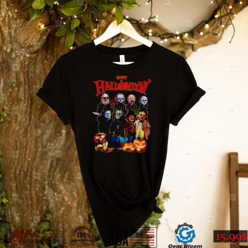 Happy Halloween Horror characters movie shirt