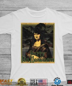 Happy Monalisa Halloween T Shirt