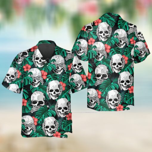 Hear No Evil See No Evil Speak No Evil Mexican Hawaiian Shirt