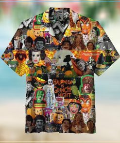 Horror Scary Halloween Carving Party Hawaiian Shirt