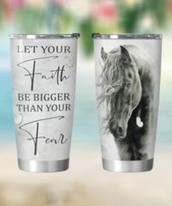 Horse Faith Personalized DNR0312013 Stainless Steel Tumbler