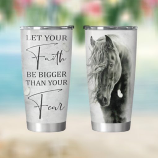 Horse Faith Personalized DNR0312013 Stainless Steel Tumbler