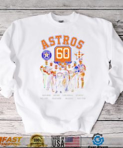 Houston Astros best players signatures shirt