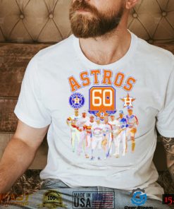 Houston Astros best players signatures shirt