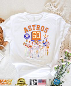 Houston Astros best players signatures shirt