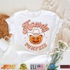 Hippie Halloween Funny Halloween With Ghost Boo Spooky T Shirt