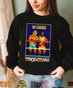 Hulk Hogan and Mr. T WWE Legends Wrestlemania shirt