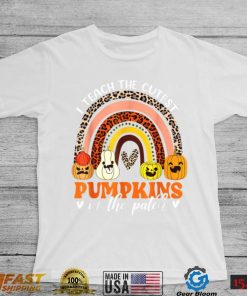 I Teach The Cutest Pumpkins In The Patch Teacher Halloween T Shirt