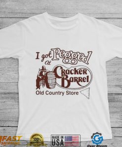 I got at pegged cracker barrel old country store shirt