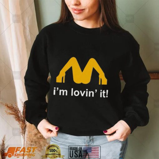 Im Lovin It Shirt 2022 Burger Lover Shirt