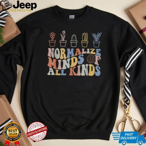 Inclusion Normalize Minds Of All Kinds Autism Awareness T Shirt