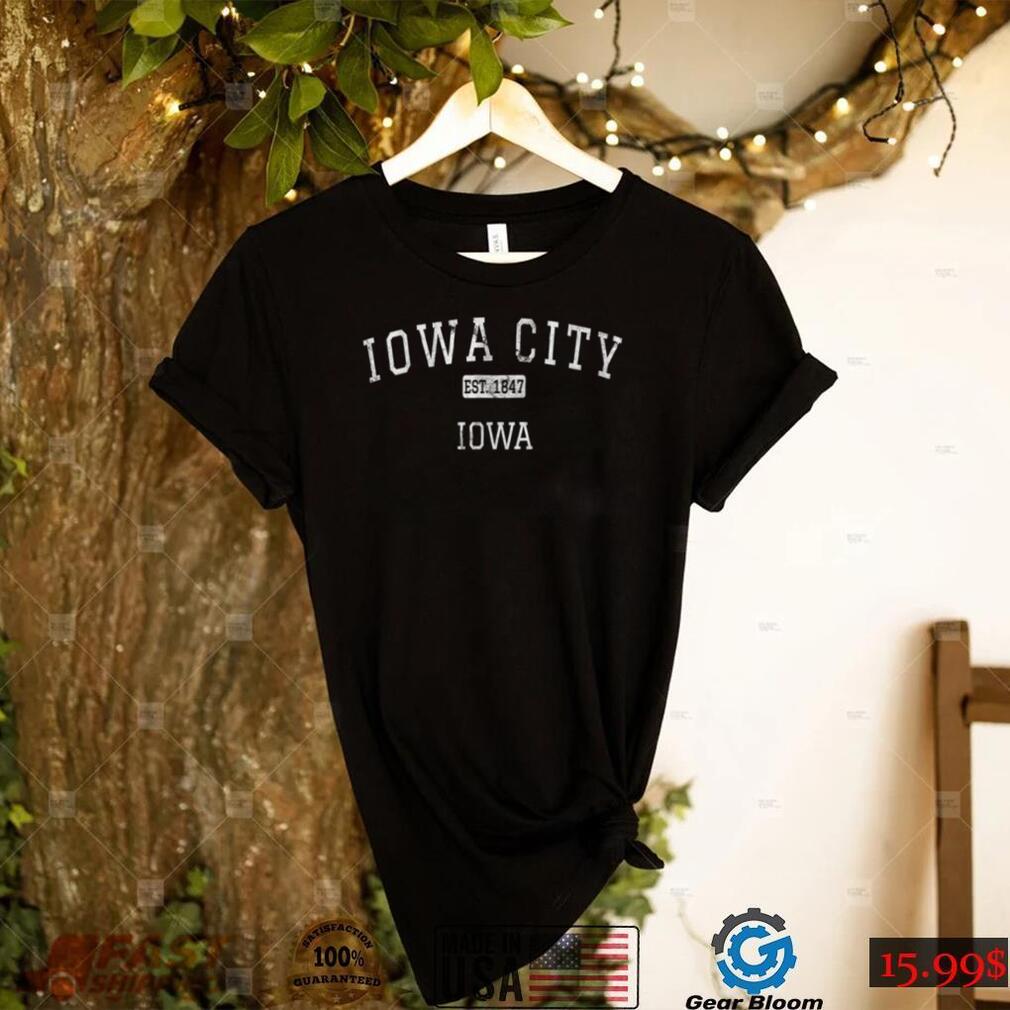 Iowa City Iowa IA Vintage T Shirt Iowa City Iowa IA Vintage T Shirt